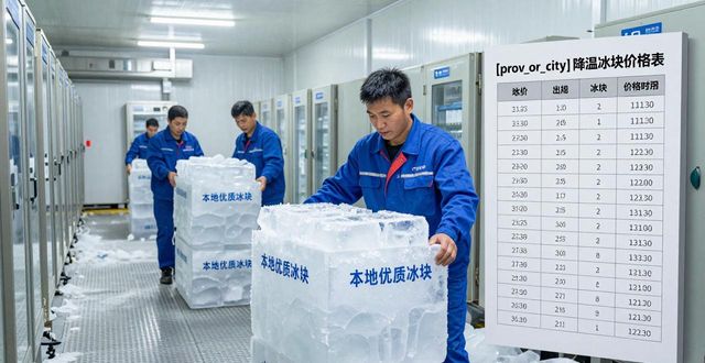 成都成华区降温冰块多少钱一吨？本地制冰厂报价来了