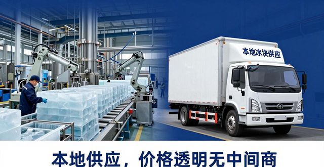 工业冰块选成都成华区本地供应,价格透明无中间商