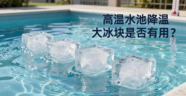 成都成华区高温水池降温大冰块，到底管不管用？
